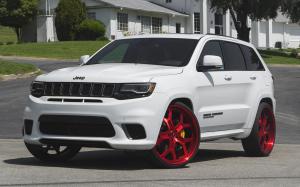Jeep Grand Cherokee Trackhawk on Forgiato Wheels (GTR) 2018 года
